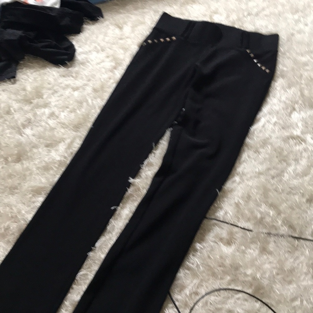 Blk stretch leggings nwot